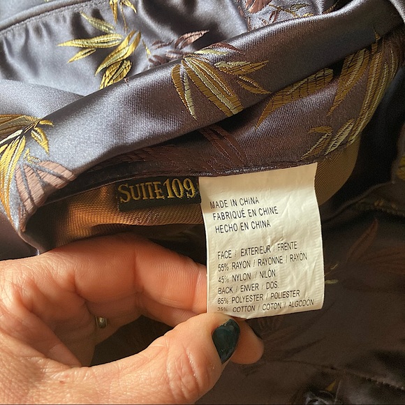 Suite 109 Bamboo Brocade king pillowcases ~ NWOT - Picture 9 of 14